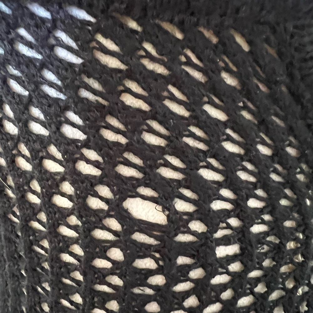 OUTCAST black swim coverup - Picture 6 of 7